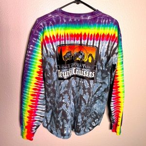 Toyota cruisers tie dye long sleeve moab womens large